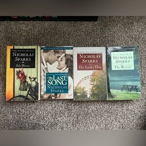 Lot of 4- Nicholas Sparks- Paperback Editions